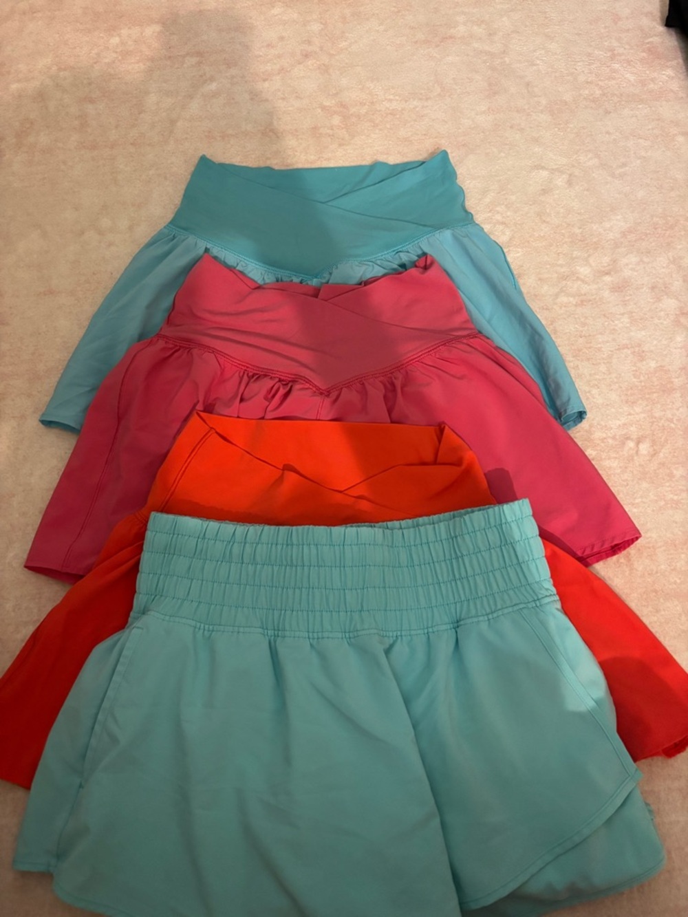 Aerie Shorts - Teal, Pink, Orange Sold Together!!